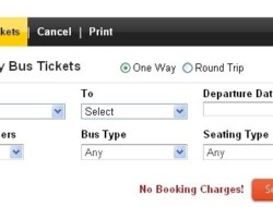 Bus Ticket Reservation System