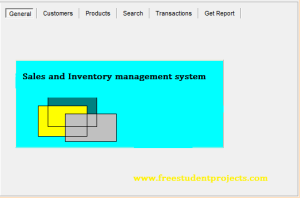 Sales Inventory management system