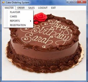 Cake Ordering System