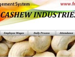 Cashew Industry Management System