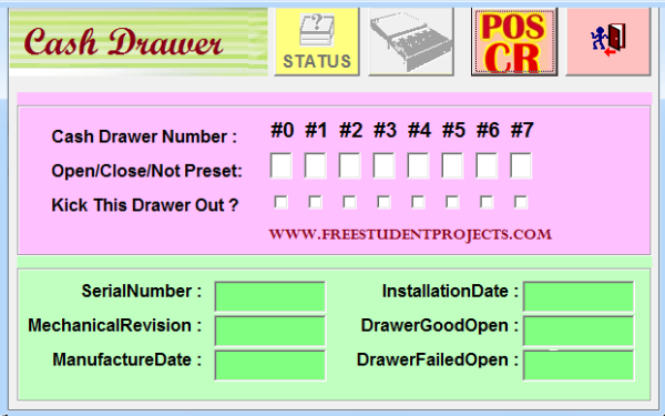 Cash drawer software - Student Projects Live