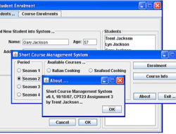 Short Course Management System