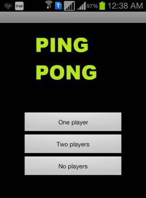 Ping Pong Android game