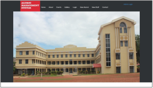 PHP-MySQL Alumni Management System