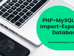 PHP-MySQL : Import-Export Database