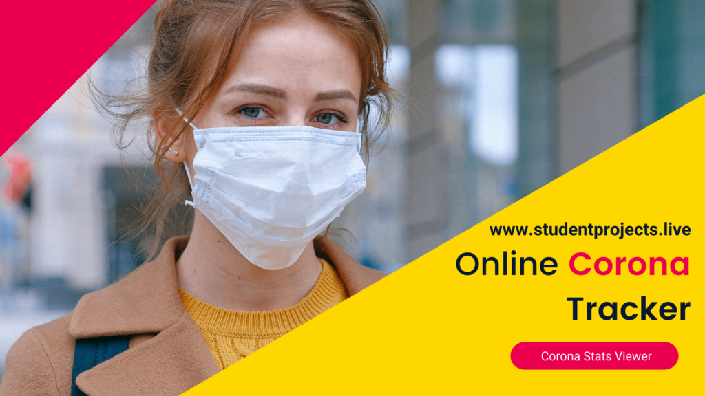 Online Corona tracker