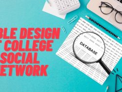 Table Design of College Social Network