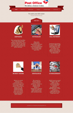 Download Post Office Management System