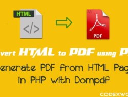 Web Page To PDF Converter in PHP