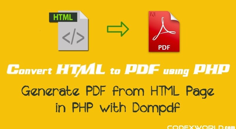 Web Page To PDF Converter in PHP