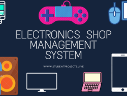 Electronic Shop Management System