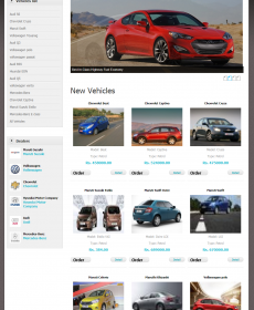 Online Vehicle Showroom – PHP & MySQL