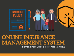 Online Insurance management System