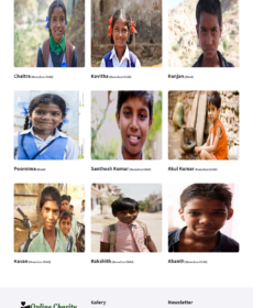Online Charity Developed using PHP & MySQL