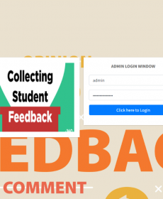 Online Student Feedback System in PHP and MySQL