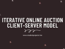 Iterative Online Auction Client-Server model