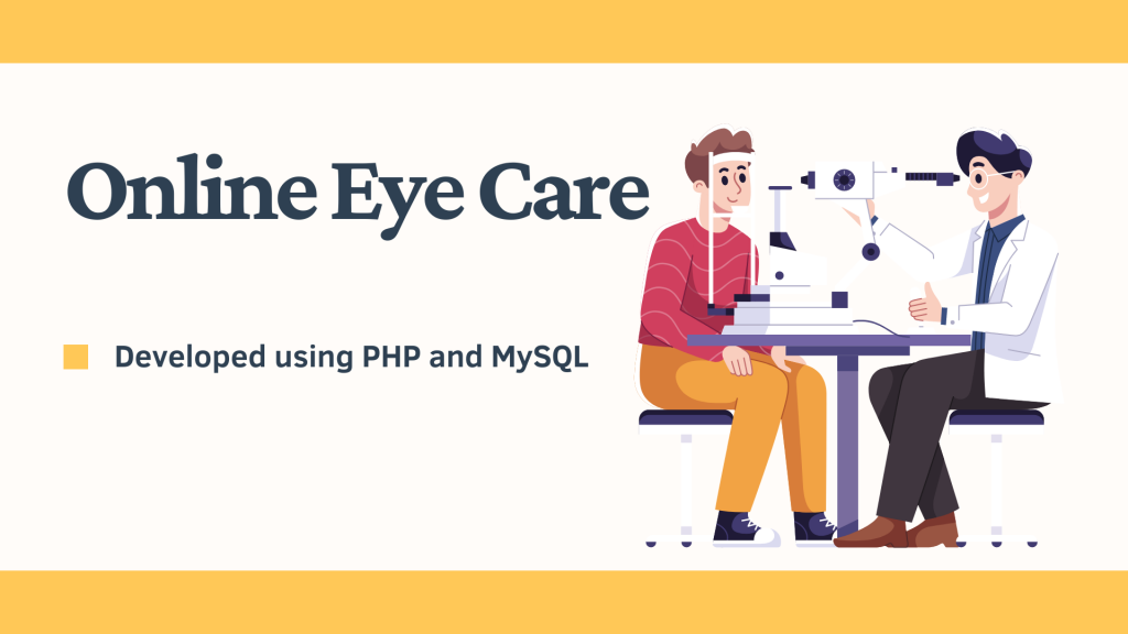online eye clinic system