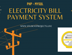 Online Electricity Bill Payment System