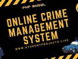 Online Crime Management System