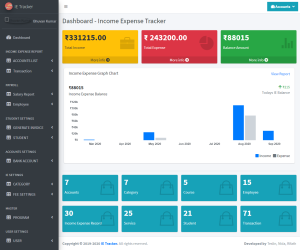Income Expense Tracker for College