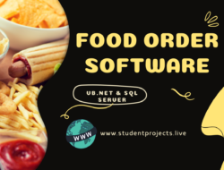 Food Order Software Application in VB.NET & SQL SERVER