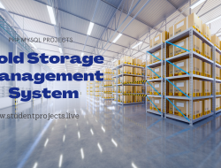 Cold Storage Management System