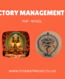 PHP MYSQL Idol Factory Management System