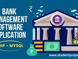 Bank Management Software Application
