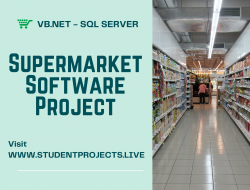 Super Market Management System Project