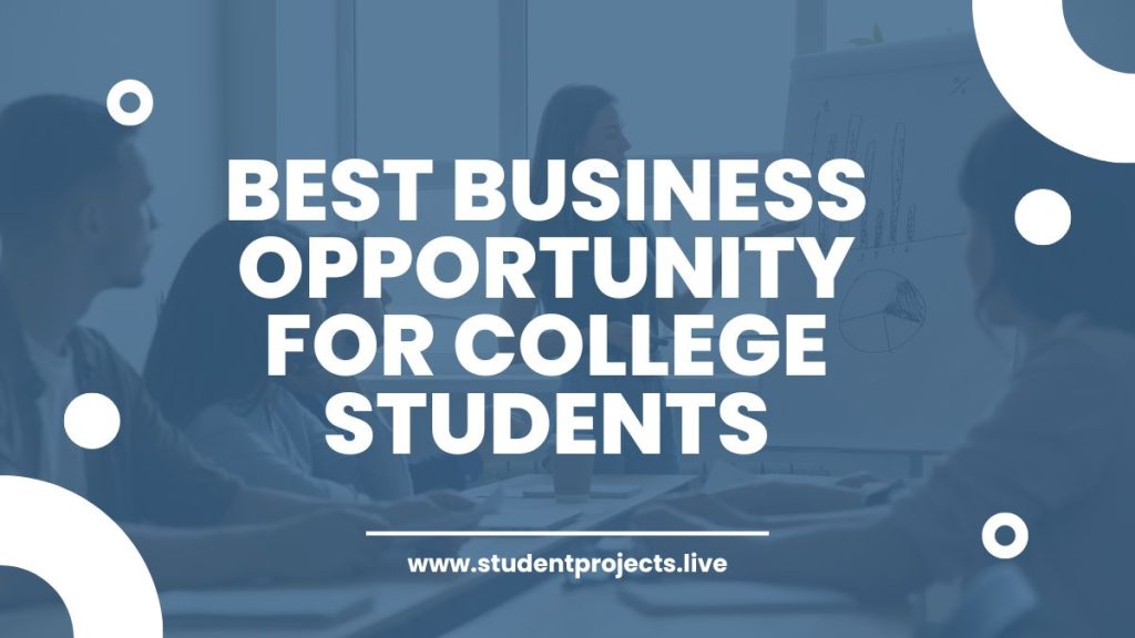 Best business opportunity for college students