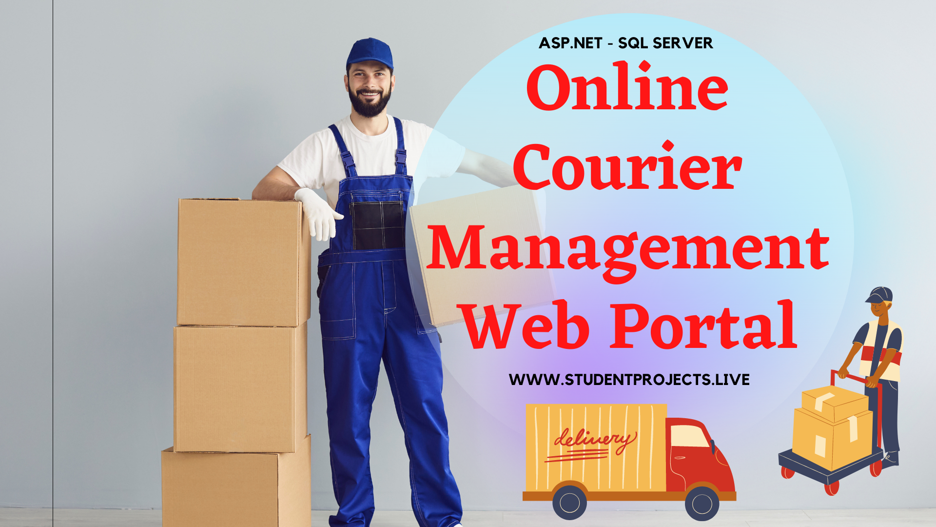 Online Courier Management Web Portal