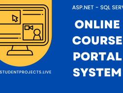 Online Course Portal System