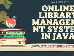 Online Library Management System In Java