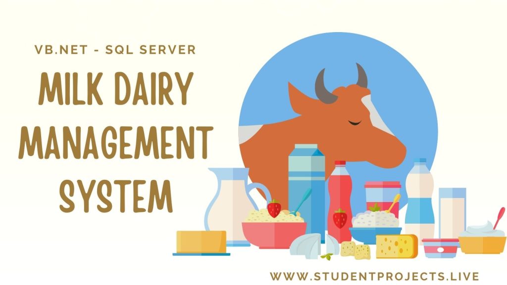 Milk Dairy Management System In VB.NET
