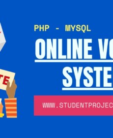 Online Voting System Source Code and Project Report