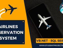 VB.Net Project on Airlines Reservation System