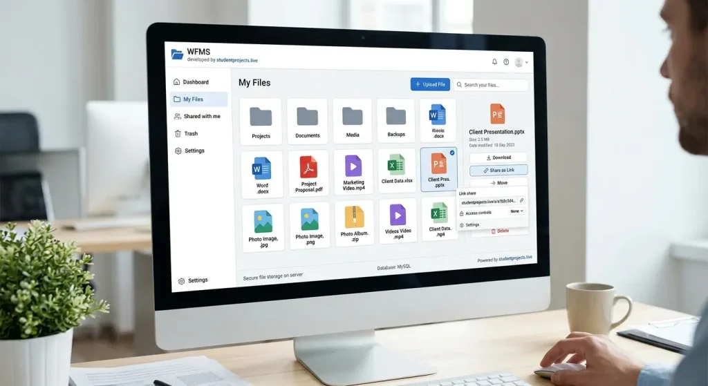 Web File Management System