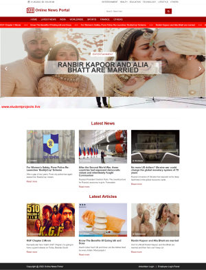 Online News Portal PHP Script