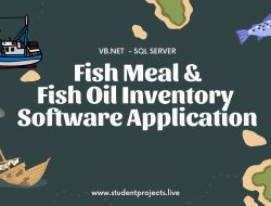 Fish Meal and Fish Oil Inventory Software Application