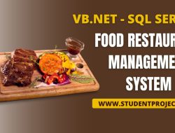 Food Restaurant Management System