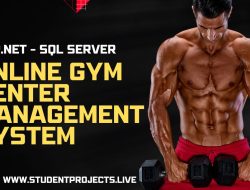 Online Gym Center Management System