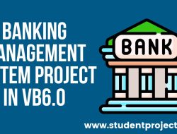 Banking Management System Project in VB6.0