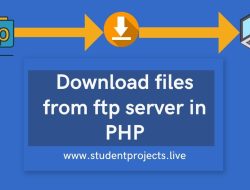 Download files from ftp server in PHP