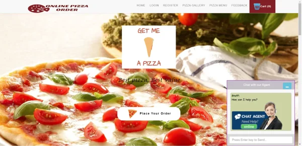 Online Pizza Order