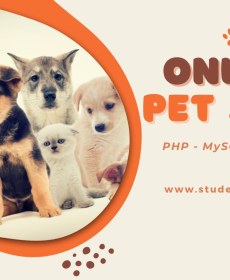 Online Pet Shop Management System using PHP/MySQL