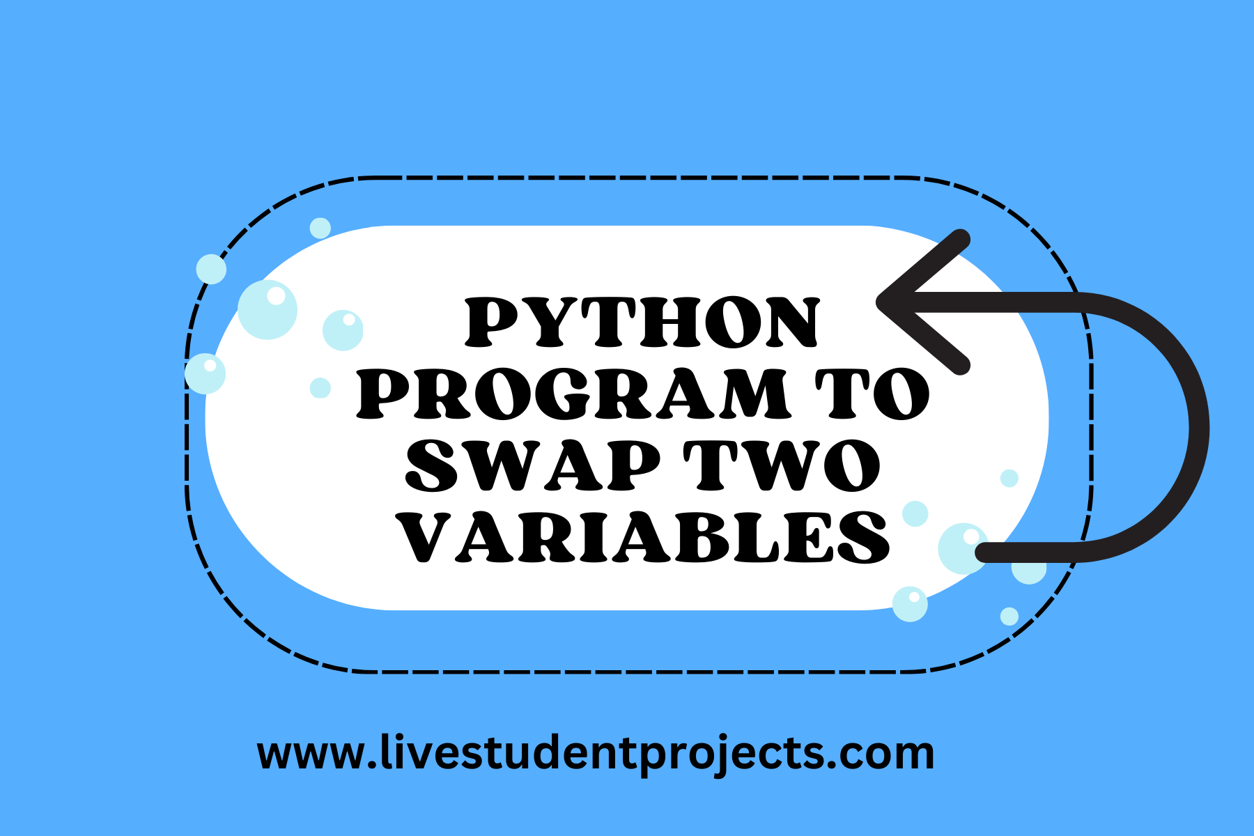 Python Program to Swap Two Variables