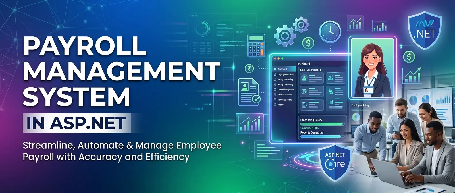 Payroll Management System in ASP.NET