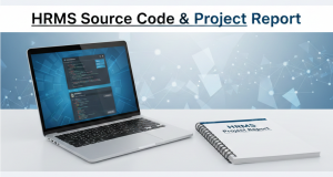 HRMS Source code and Project Report