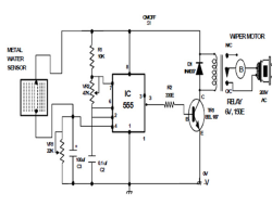 Automatic Wiper System by using Mechanical and Electronic devices