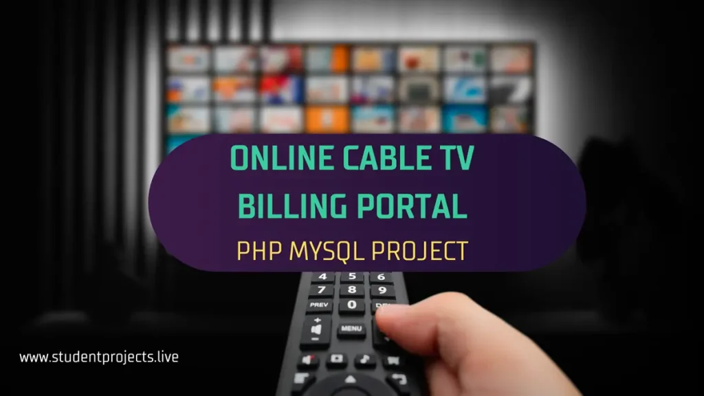 Cable TV Billing Portal